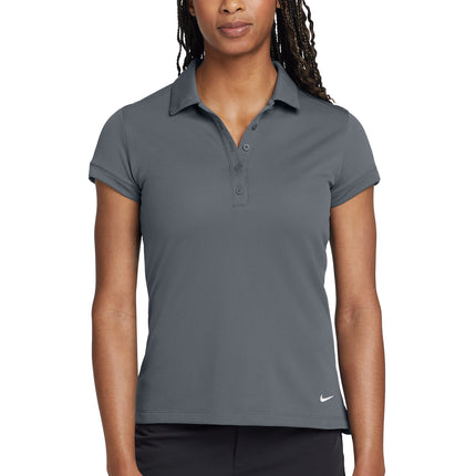 Nike Women’s Dri‑FIT Solid Icon Pique Modern Fit Polo – 746100
