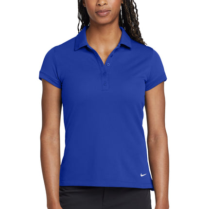 Nike Women’s Dri‑FIT Solid Icon Pique Modern Fit Polo – 746100