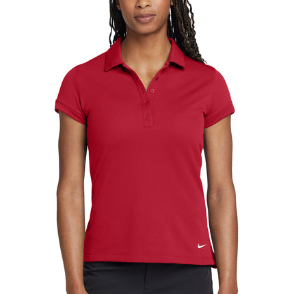 Nike Women’s Dri‑FIT Solid Icon Pique Modern Fit Polo – 746100