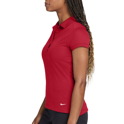Nike Women’s Dri‑FIT Solid Icon Pique Modern Fit Polo – 746100