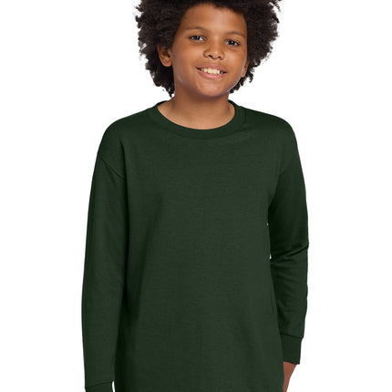 Gildan® Youth Heavy Cotton™ Long Sleeve T‑Shirt – 5400B