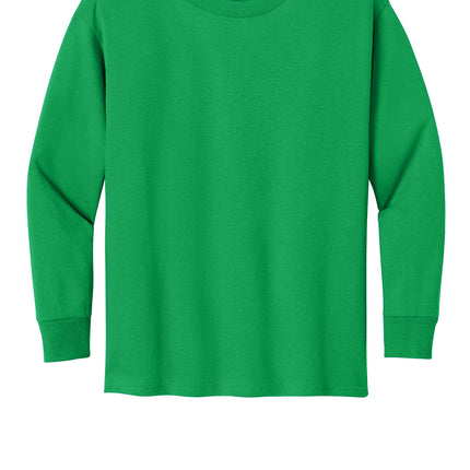 Gildan® Youth Heavy Cotton™ Long Sleeve T‑Shirt – 5400B