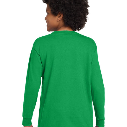 Gildan® Youth Heavy Cotton™ Long Sleeve T‑Shirt – 5400B