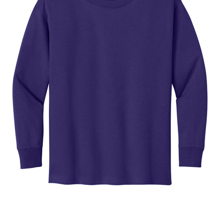 Gildan® Youth Heavy Cotton™ Long Sleeve T‑Shirt – 5400B