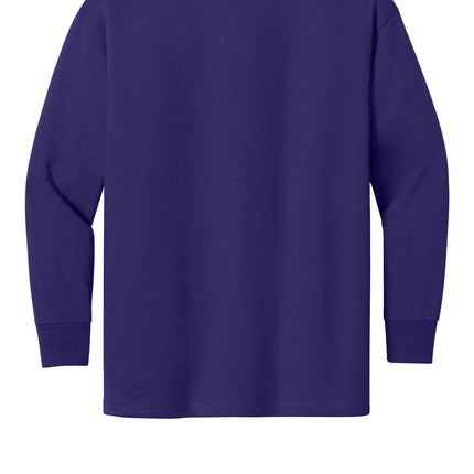 Gildan® Youth Heavy Cotton™ Long Sleeve T‑Shirt – 5400B