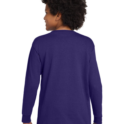 Gildan® Youth Heavy Cotton™ Long Sleeve T‑Shirt – 5400B