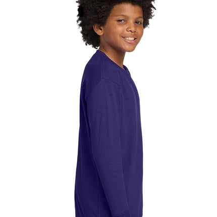 Gildan® Youth Heavy Cotton™ Long Sleeve T‑Shirt – 5400B