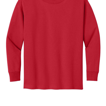 Gildan® Youth Heavy Cotton™ Long Sleeve T‑Shirt – 5400B