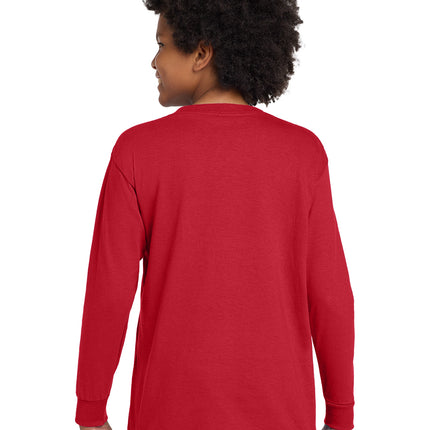 Gildan® Youth Heavy Cotton™ Long Sleeve T‑Shirt – 5400B