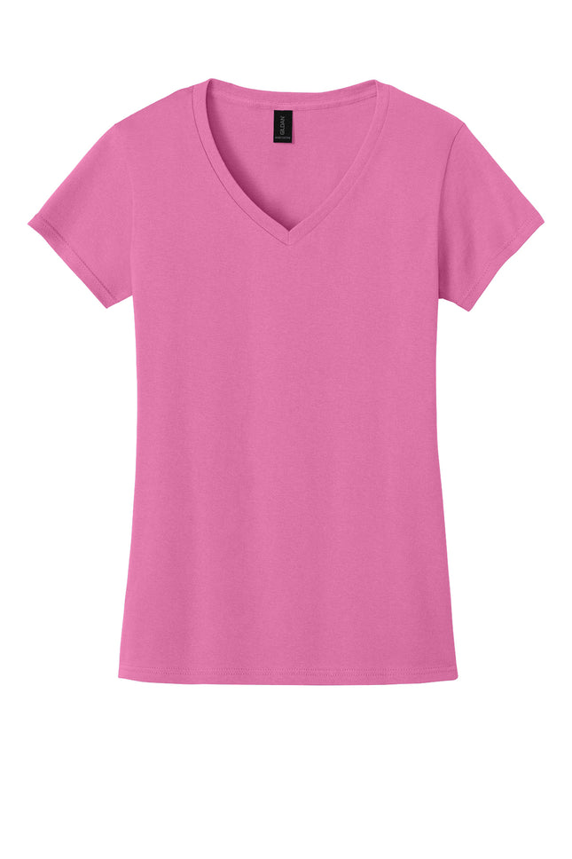 Gildan Women’s Heavy Cotton V‑Neck T‑Shirt – 5V00L