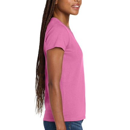 Gildan Women’s Heavy Cotton V‑Neck T‑Shirt – 5V00L