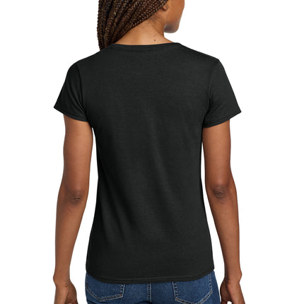 Gildan Women’s Heavy Cotton V‑Neck T‑Shirt – 5V00L