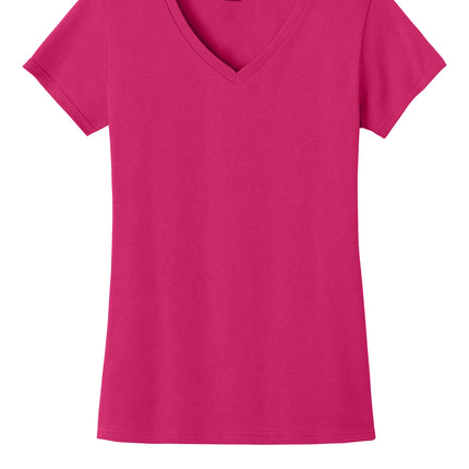 Gildan Women’s Heavy Cotton V‑Neck T‑Shirt – 5V00L