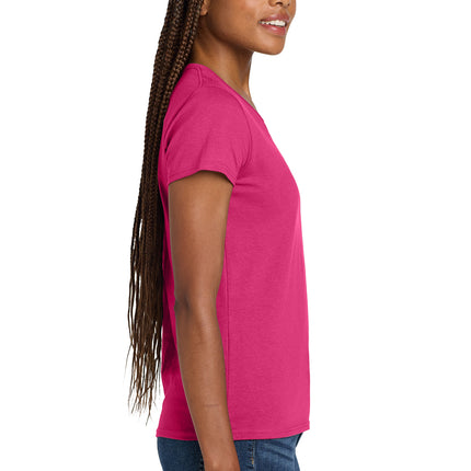 Gildan Women’s Heavy Cotton V‑Neck T‑Shirt – 5V00L