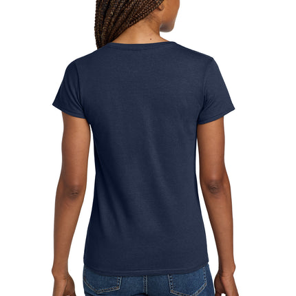 Gildan Women’s Heavy Cotton V‑Neck T‑Shirt – 5V00L