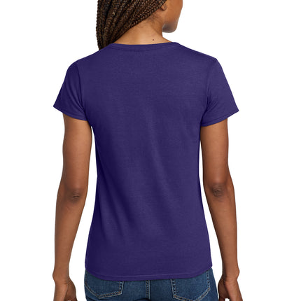 Gildan Women’s Heavy Cotton V‑Neck T‑Shirt – 5V00L