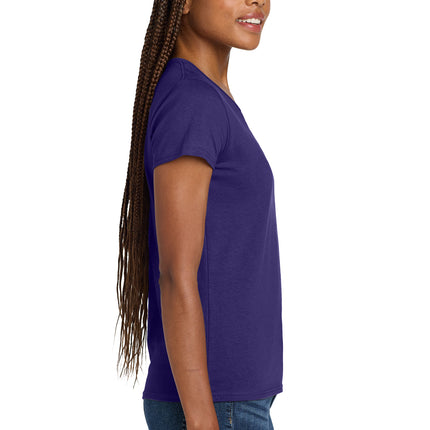 Gildan Women’s Heavy Cotton V‑Neck T‑Shirt – 5V00L