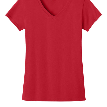 Gildan Women’s Heavy Cotton V‑Neck T‑Shirt – 5V00L