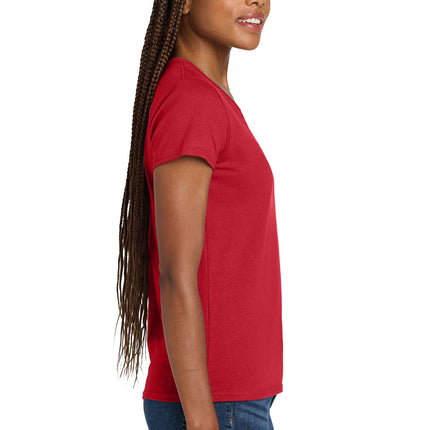 Gildan Women’s Heavy Cotton V‑Neck T‑Shirt – 5V00L
