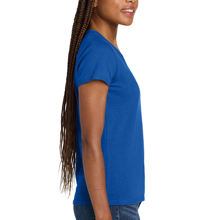 Gildan Women’s Heavy Cotton V‑Neck T‑Shirt – 5V00L