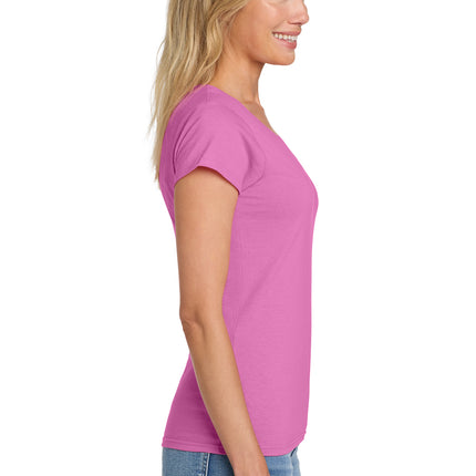 Gildan Softstyle Women’s Fit V‑Neck T‑Shirt – 64V00L