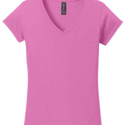 Gildan Softstyle Women’s Fit V‑Neck T‑Shirt – 64V00L