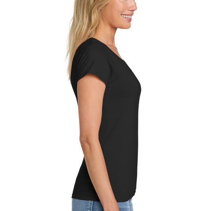Gildan Softstyle Women’s Fit V‑Neck T‑Shirt – 64V00L