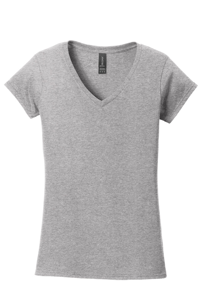 Gildan Softstyle Women’s Fit V‑Neck T‑Shirt – 64V00L