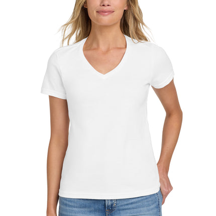 Gildan Softstyle Women’s Fit V‑Neck T‑Shirt – 64V00L