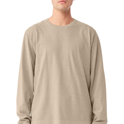 BELLA+CANVAS Unisex Heavyweight Garment‑Dyed Long Sleeve Tee – BC4851GD