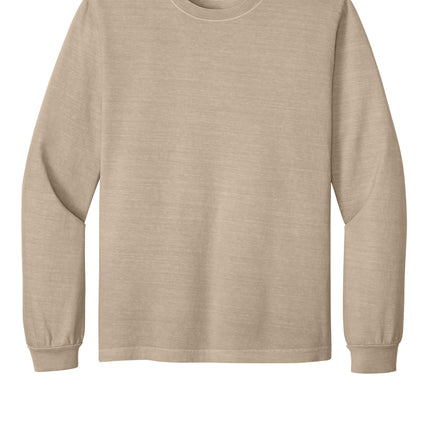 BELLA+CANVAS Unisex Heavyweight Garment‑Dyed Long Sleeve Tee – BC4851GD