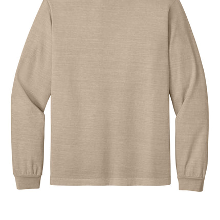 BELLA+CANVAS Unisex Heavyweight Garment‑Dyed Long Sleeve Tee – BC4851GD