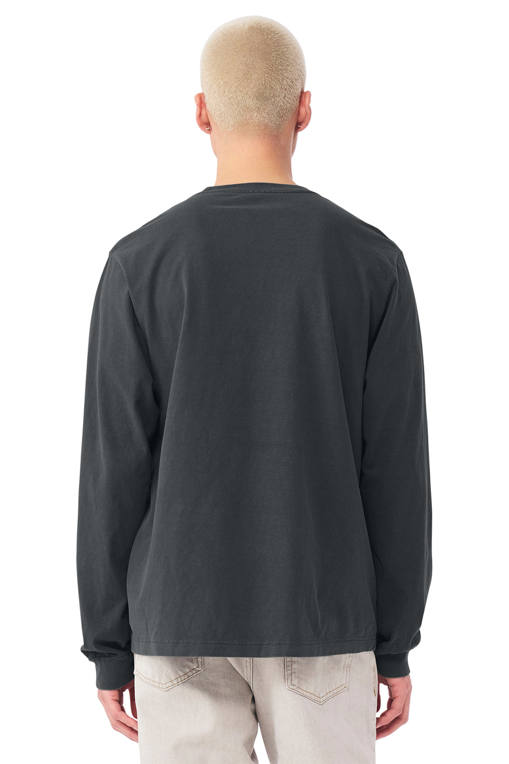BELLA+CANVAS Unisex Heavyweight Garment‑Dyed Long Sleeve Tee – BC4851GD