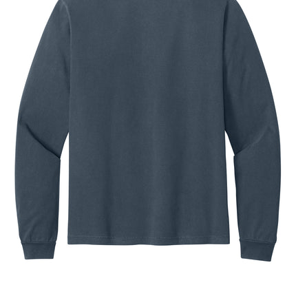 BELLA+CANVAS Unisex Heavyweight Garment‑Dyed Long Sleeve Tee – BC4851GD