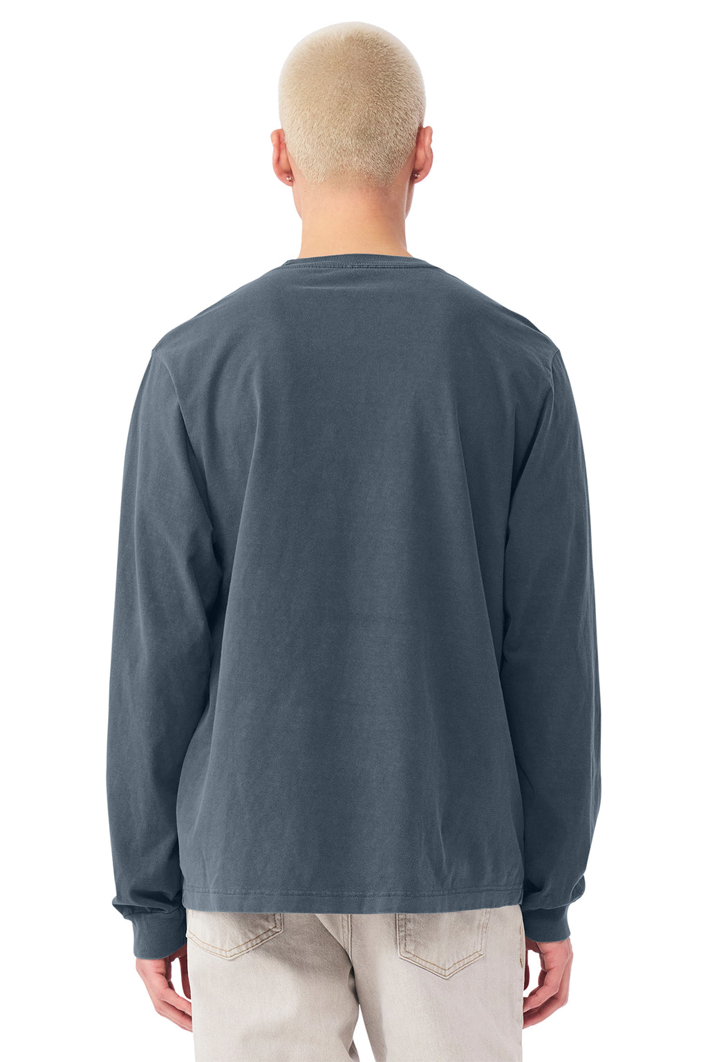 BELLA+CANVAS Unisex Heavyweight Garment‑Dyed Long Sleeve Tee – BC4851GD