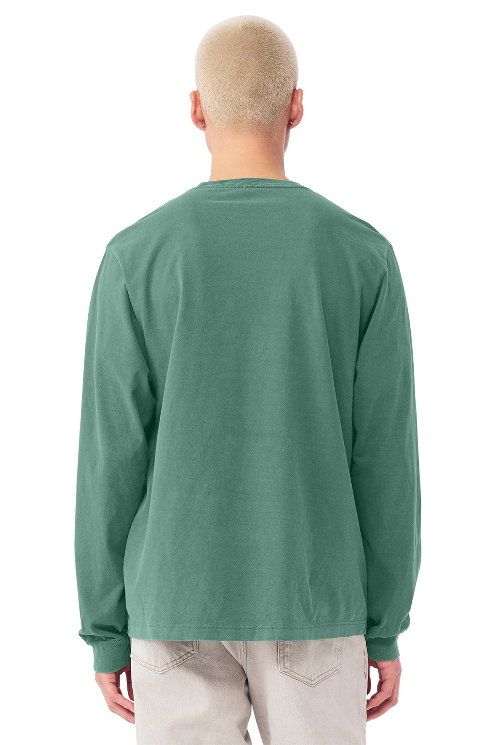 BELLA+CANVAS Unisex Heavyweight Garment‑Dyed Long Sleeve Tee – BC4851GD