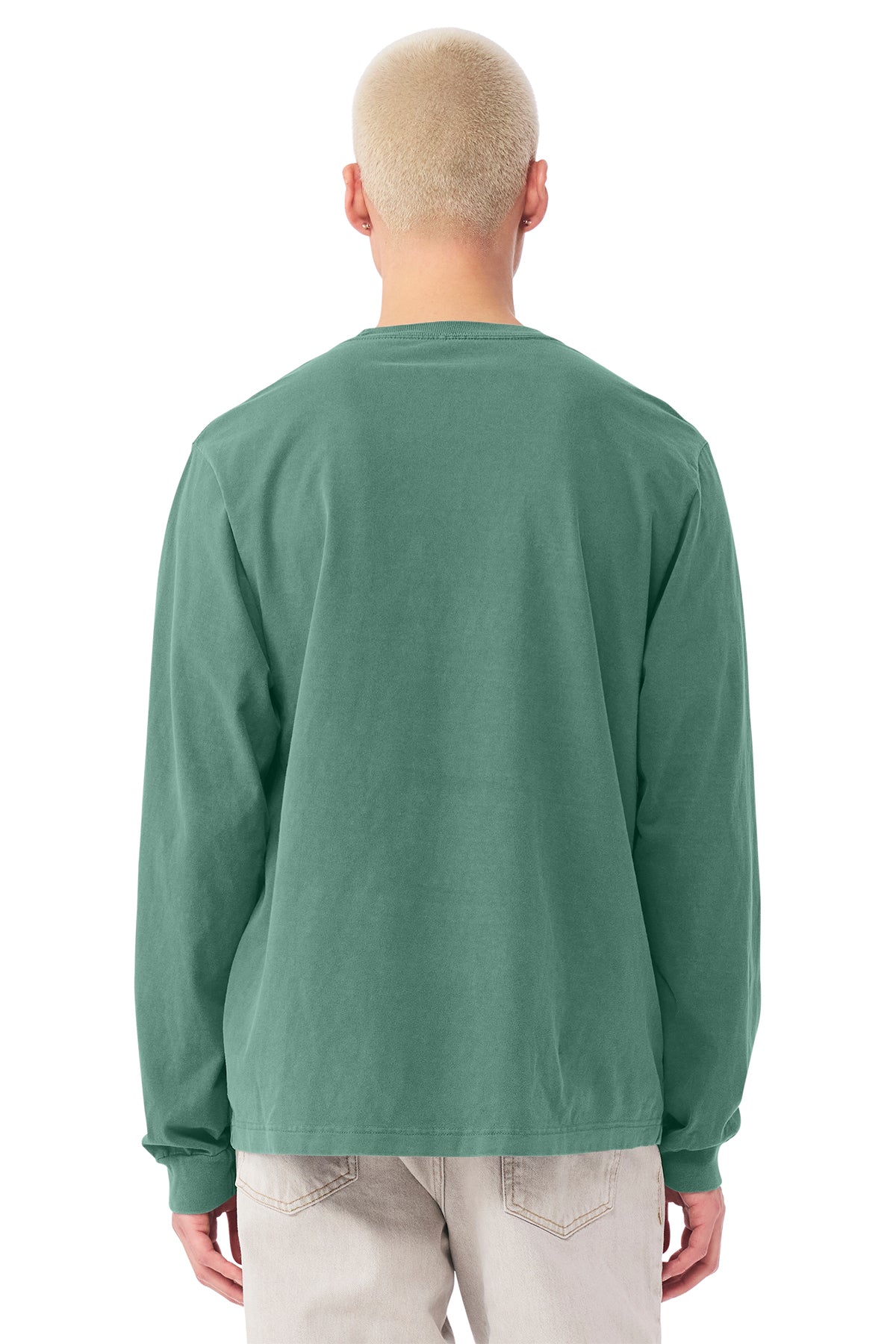 BELLA+CANVAS Unisex Heavyweight Garment‑Dyed Long Sleeve Tee – BC4851GD