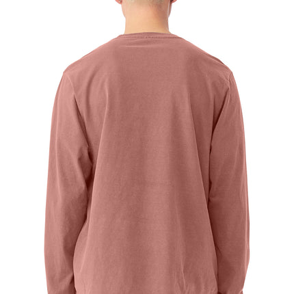 BELLA+CANVAS Unisex Heavyweight Garment‑Dyed Long Sleeve Tee – BC4851GD