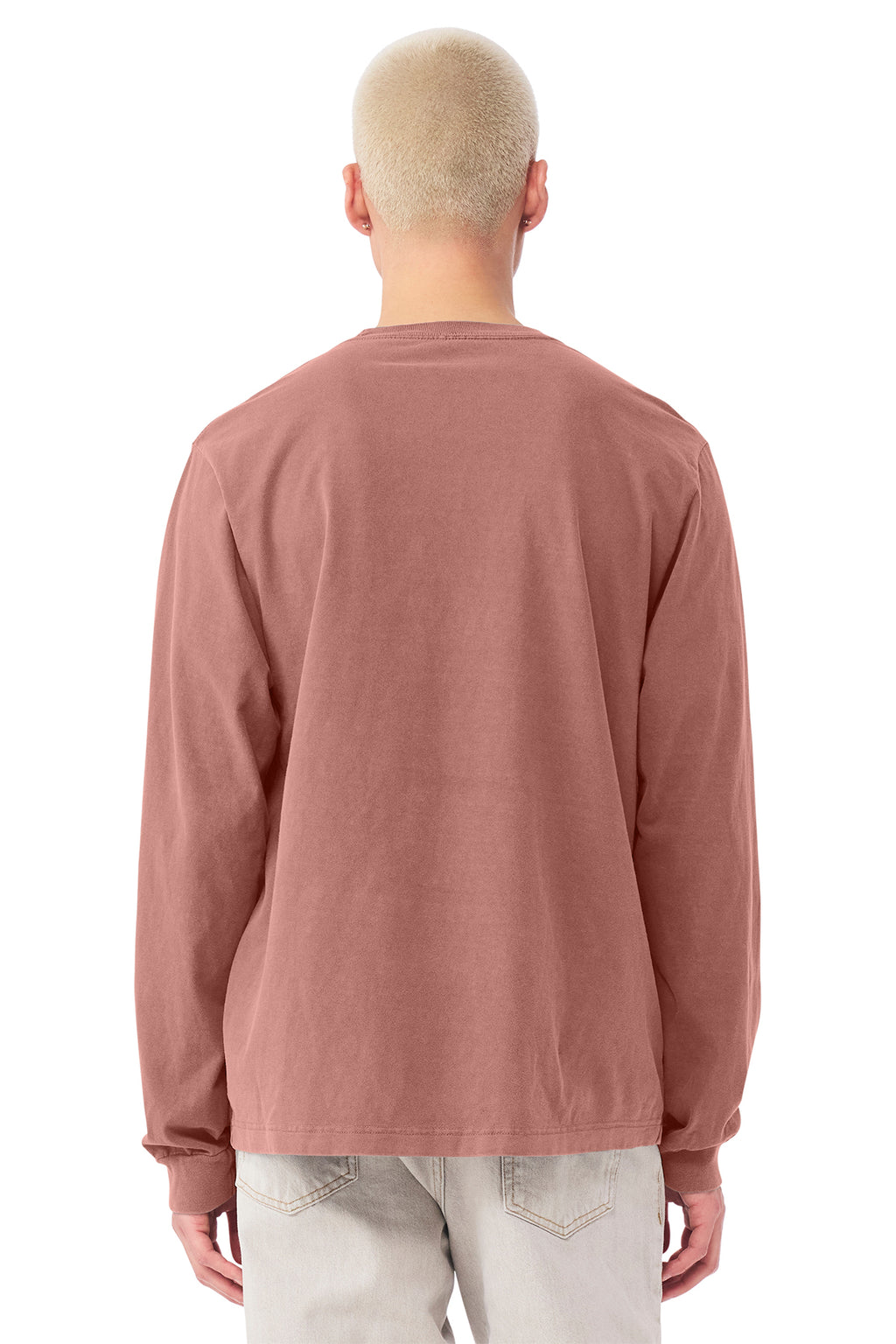 BELLA+CANVAS Unisex Heavyweight Garment‑Dyed Long Sleeve Tee – BC4851GD
