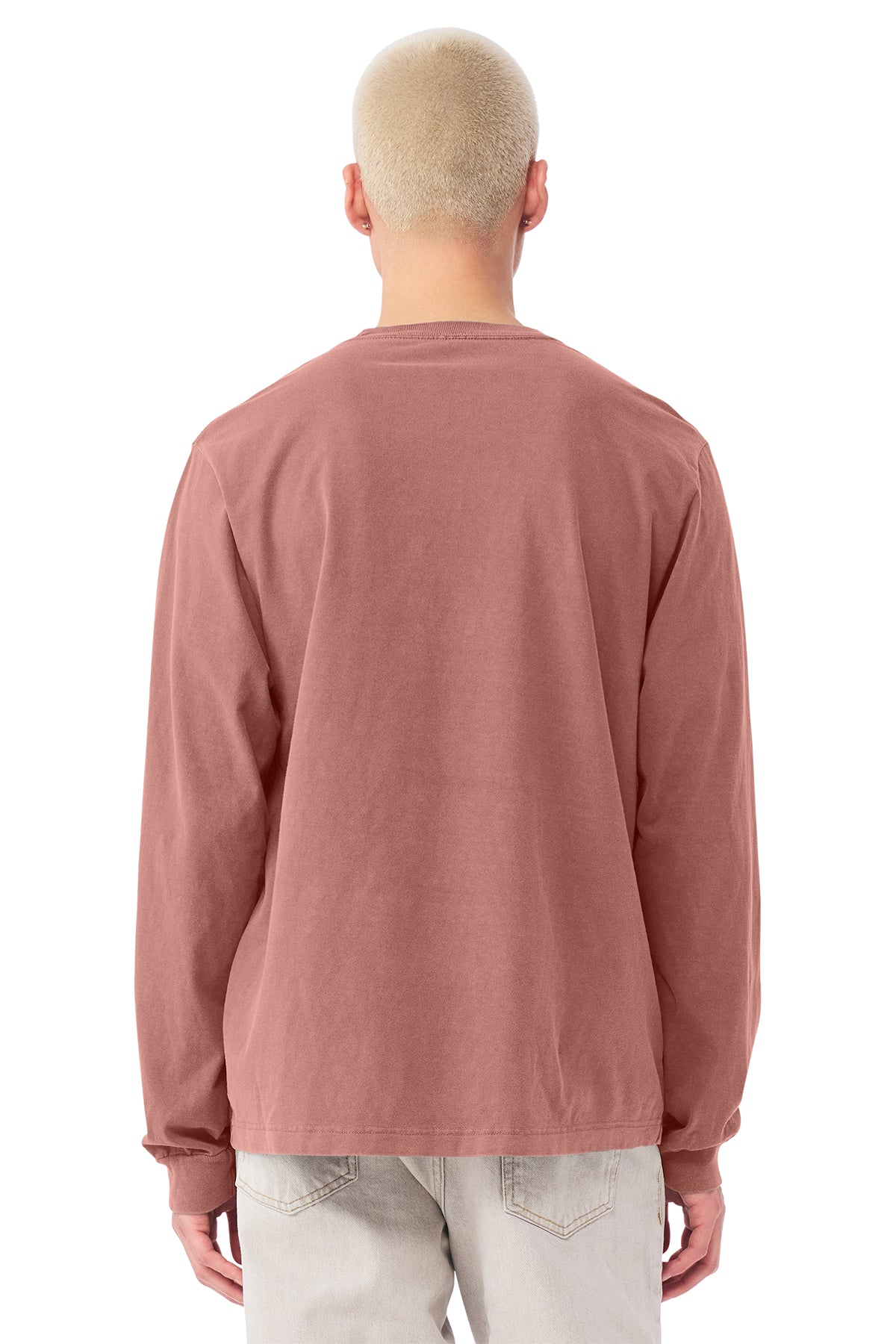BELLA+CANVAS Unisex Heavyweight Garment‑Dyed Long Sleeve Tee – BC4851GD