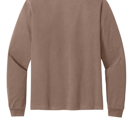 BELLA+CANVAS Unisex Heavyweight Garment‑Dyed Long Sleeve Tee – BC4851GD