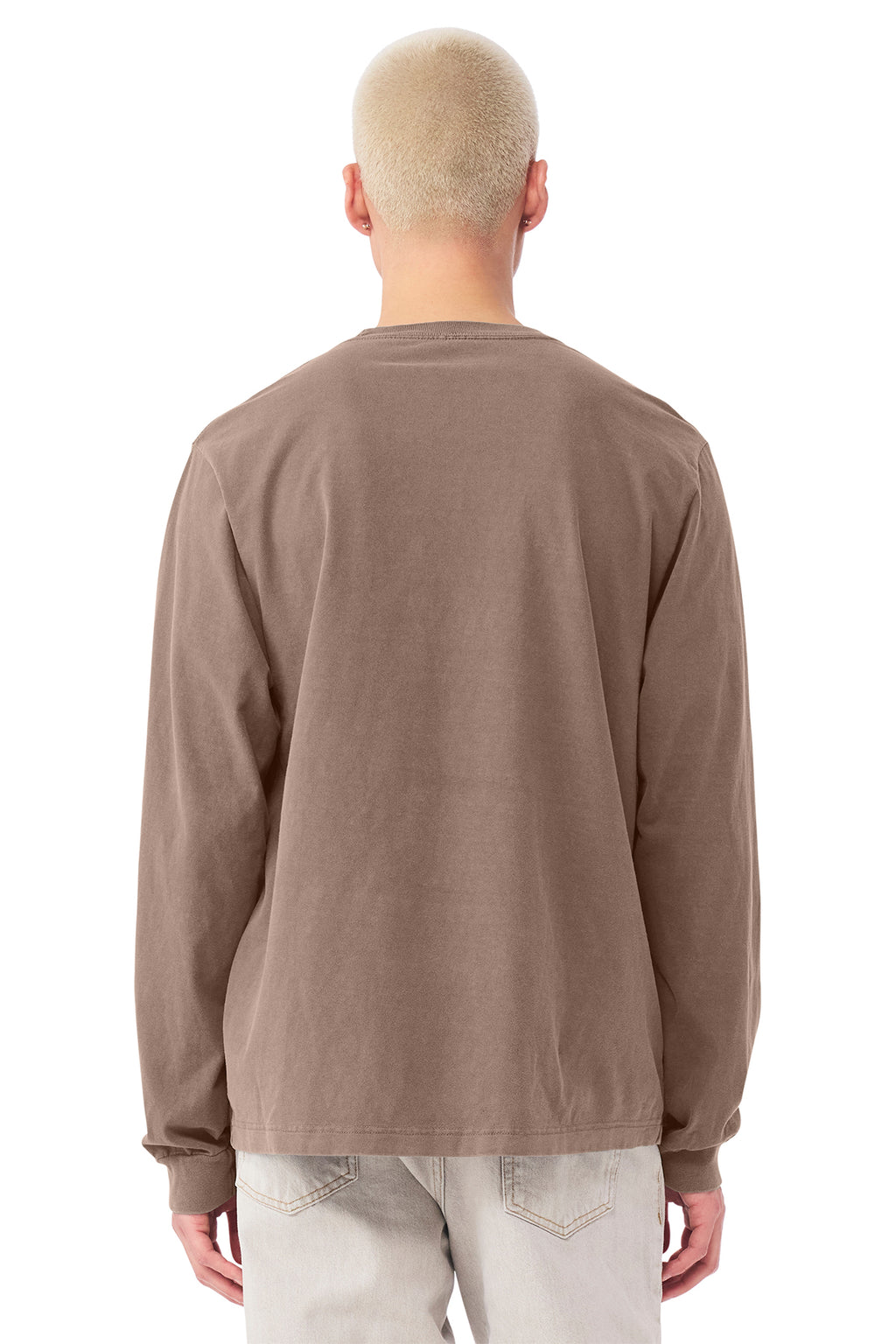 BELLA+CANVAS Unisex Heavyweight Garment‑Dyed Long Sleeve Tee – BC4851GD