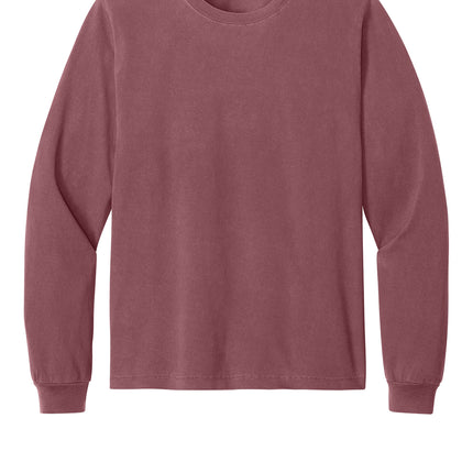 BELLA+CANVAS Unisex Heavyweight Garment‑Dyed Long Sleeve Tee – BC4851GD