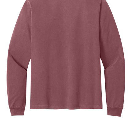 BELLA+CANVAS Unisex Heavyweight Garment‑Dyed Long Sleeve Tee – BC4851GD