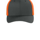 Charcoal/ Neon Orange