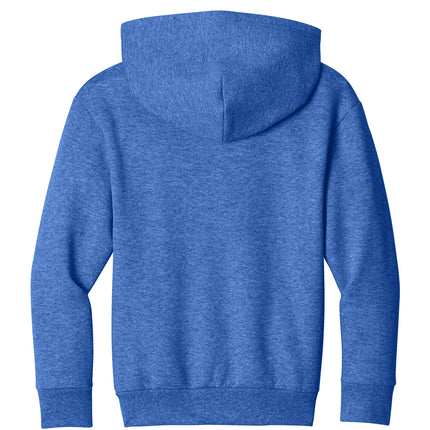 Port & Co Youth Easy Fleece Pullover Hooded Sweatshirt – PC68YH