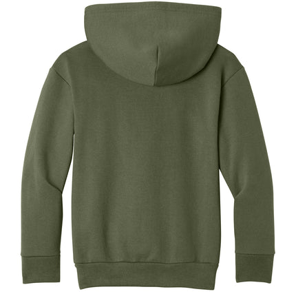 Port & Co Youth Easy Fleece Pullover Hooded Sweatshirt – PC68YH