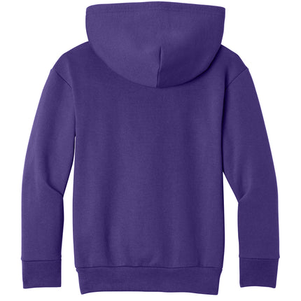 Port & Co Youth Easy Fleece Pullover Hooded Sweatshirt – PC68YH