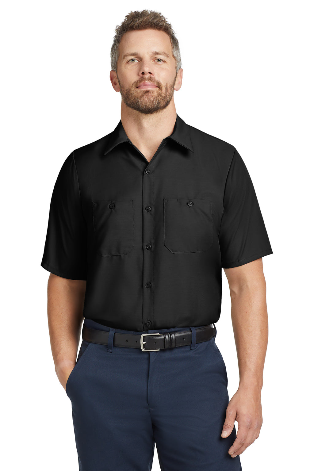 Red Kap® Short Sleeve Industrial Work Shirt – SP24
