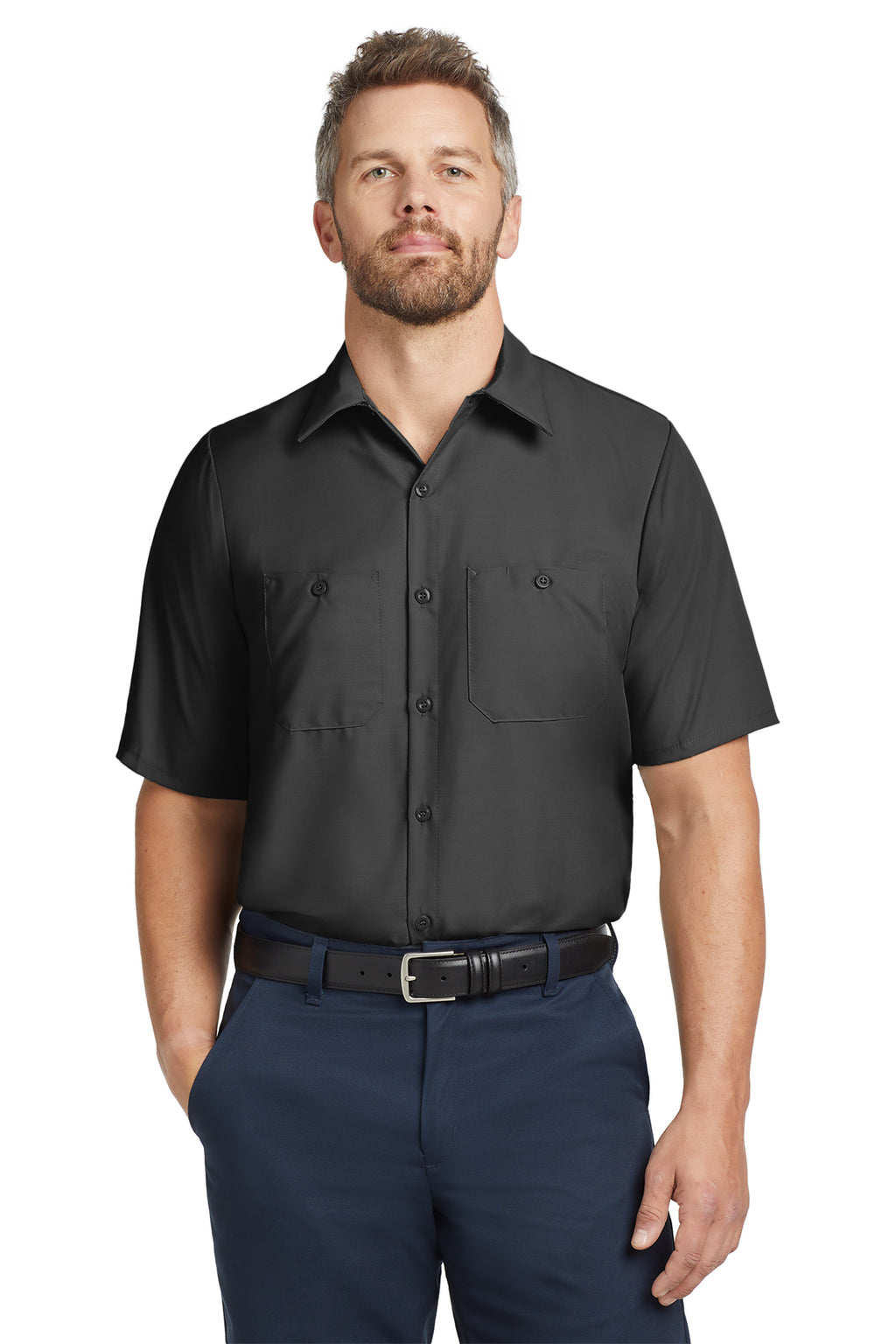 Red Kap® Short Sleeve Industrial Work Shirt – SP24